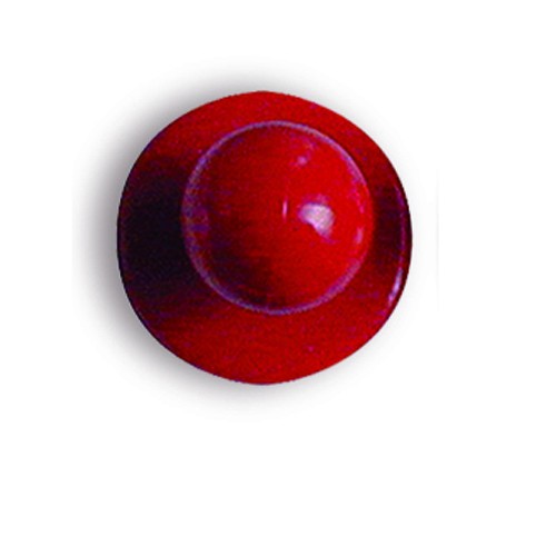 Červený gombík na kuchársky kabát 12ks