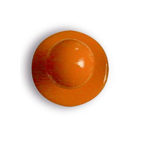 Oranžový gombík na kuchársky kabát 12ks