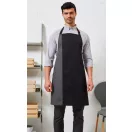 Chefs.hu logós kétszínű szakácskötény – beige/barna