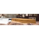 EIKASO KENYÉRVÁGÓ KÉS OLÍVFA NYÉLLEL – 22 cm