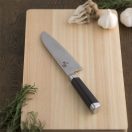 Kai Seki Magoroku damaszk Santoku japán konyhakés 16,5 cm