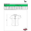 Női rövid ujjú blúz fekete színben