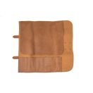 Taška na nože ARCOS, ručne vyrobená, pravá koža - 5 nožov