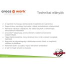 Crocs Bistro szakácsklumpa-FEKETE