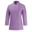 Női patentos hosszú ujjú szakács kabát - LILA