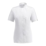   Női szakácskabát - fehér, rövid ujjú, ICE COOL anyagból