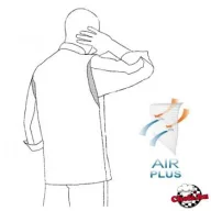   Szakácskabát - fekete, hosszú ujjú, rejtett patentos, karcsúsított