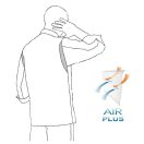 Szakácskabát - csokoládébarna, hosszú ujjú, rejtett patentos, karcsúsított