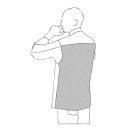 Szakácskabát - BLACK LINE