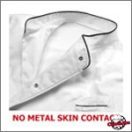 Farmer szakácskabát - patentos, szellőző hátú