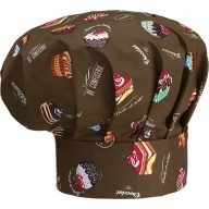 Kuchársky klobúk - tortový vzor