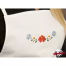 Vyšívaná zástera