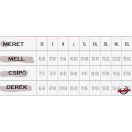 Giblor's női szakácskabát - fekete, hosszú ujjú, patentos