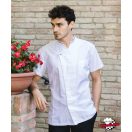 Giblor's szakácskabát - fehér, rövid ujjú, ICE COOL