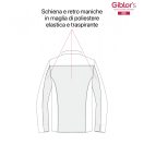 Szakácskabát - RAUL - bordó