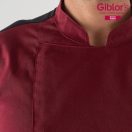 THIAGO szakácskabát - BORDÓ