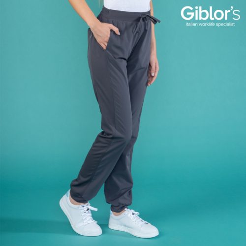 GIBLORS Taylor női fekete szakácsnadrág - G TECH PRO anyagból! 