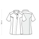 MEGAN - SZUPERVÉKONY KATONAZÖLD NŐI RÖVID UJJÚ SZAKÁCSKABÁT