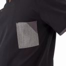 GIBLORS Nathan FEKETE pamut-elasztán szakácskabát