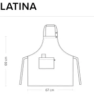 LATINA - NŐI KÖTÉNY, ÁLLÍTHATÓ NYAKPÁNTTAL, FUXIA
