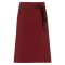 MATERA - BORDÓ SZÍNŰ derekas kötény zsebbel