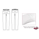 Giblor's chef nadrág - fekete