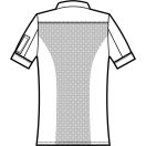 Sztreccses anyagú farmer szakácskabát