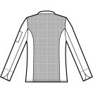 Bredford szakácskabát fehér színben