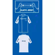 FRANKLIN  - Super Dry + Jersey szakácskabát - kék