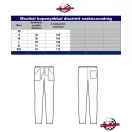 Mexikói koponyákkal díszített szakácsnadrág