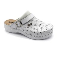 LEON Confort női bőr klumpa csúszásmentes talppal