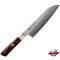 MCUSTA - Zanmai Supreme Hammared Santoku kés - 180 mm