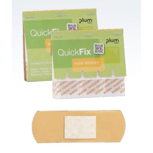 Plum QuickFix vízálló ragtapasz utántöltő - 6x45db