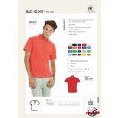 Fehér galléros póló - 100% pamut