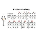 Fekete gumisderekú  nadrág, TEXPEL bevonattal