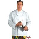 Szakácskabát - fehér, hosszú ujjú
