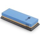 Fenőkő készlet | ELITE | #180/600 + #1000/3000 | 2 db kétoldalú fenőkő + Élszögtartó + Gyémánt fenőkő síkoló