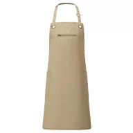 Khaki/Brown melles kötény