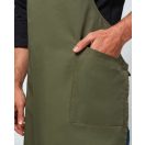 Olive/Chestnut melles kötény