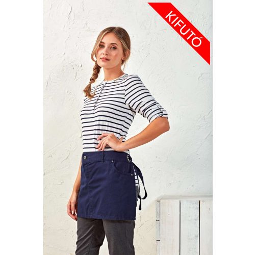  'CHINO' WAIST APRON - navy színben