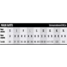 Fekete elasztikus oldalt zsebes szakácsnadrág