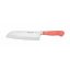 Wüsthof Classic Color bordázott santoku kés - 17 cm -  Coral Peach