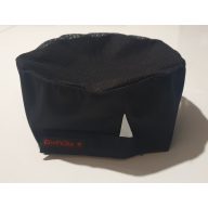 FEKETE hálóstetejű körsapka - állítható